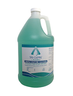Brandmax Tri-Clean Enzymatic Cleaners  Cleaner concentrate, 1 gallon, 4gal/cs