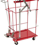 Cardinal Health Sharpsafety Carts & Floor Brackets  Foot Pedal Cart For 8 Gal Slide-Top Lid Large Volu
