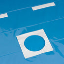 DRAPE PLASTIC CLEAR 4IN ADHFENESTRD ADH STRP 24X30 100/CS