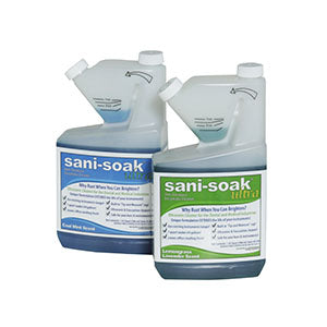 Enzyme Industries, Inc. Enzyme Industries Sani-Soak Ultra  Cleaner, Cool Mint, Quart, 12/cs **Item is on Manu