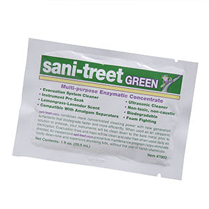 Enzyme Industries, Inc. Enzyme Industries Sani-Treet Green  Green, Uni-Dose Packettes, Lemongrass-Lavender Sce