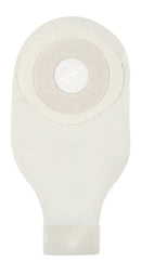 POUCH DRAIN TRAN 12IN 1PC PCUTW/COLLAR .75IN STOMA 10/BX