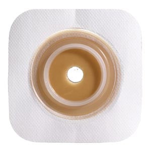Convatec Sure-Fit Natura Two-Piece Stomahesive Skin Barrier  Barrier with Tape Collar, Cut-to-Fit, Flexible, Wh