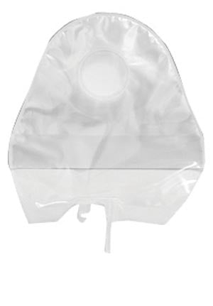 POUCH UROSTOMY 5IN 1SIDEDFLD TAP TRANS 1.25 FLNG 10/BX