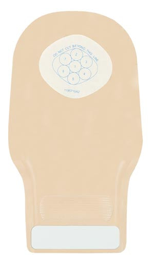 POUCH DRAINABLE 4IN 1-SIDEDTRANS 0-9/10 STOMA 10/BX