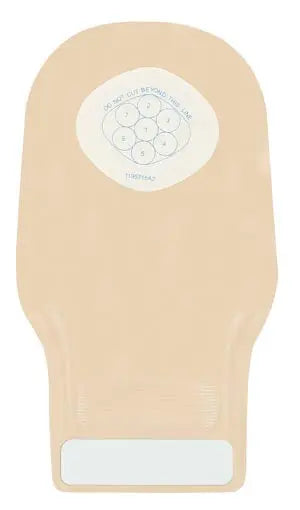 POUCH DRAINABLE 4IN 1-SIDEDTRANS 0-9/10 STOMA 10/BX