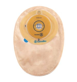 Convatec Esteem + One-Piece Moldable Closed-End Pouch  1 3/16" x 1 3/16" Stoma, 30/bx