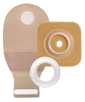 Convatec Natura Two-Piece Ostomy Surgical Post Operative Kits  (1) Double-Layer Skin Barrier with Cut-to-Fit Open