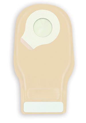 Convatec Little Ones Two-Piece Adhesive Coupling With Drainable Pouch  Coupling, X-Small, 6" Pouch with 1-Sided Comfort P