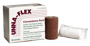 Convatec Unna-Flex Elastic Bandage  Compression Bandage Convenience Pack, Includes: (1