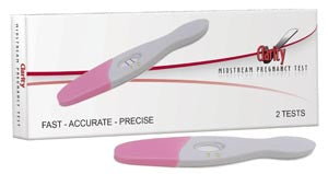 Clarity Diagnostics Clarity hCG Pregnancy Test Strip  Clarity HCG Midstream Test, OTC Approved for Home