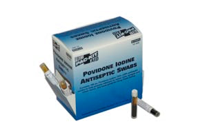 First Aid Only/Acme United Corporation First Aid Only/Acme United Antiseptics, Creams & Ointments  10-400 - PVP Iodine Swabs, 100/bx