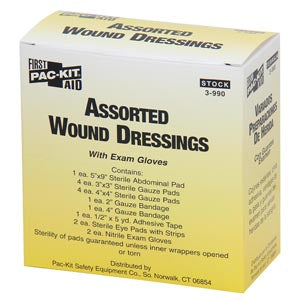 First Aid Only/Acme United Corporation First Aid Only/Acme United Wound Care  Large Wound Dressing Pack