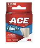 ACE Elastic Bandage with Clip (10/Box)  2" Elastic Bandage with Hook Closure, 72/cs