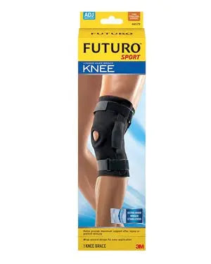 KNEE BRACE HING ADJ2/PK 6 PK/CS
