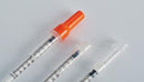 Medivena One-Care Insulin And Tuberculin Safety Syringes  Safety Syringe, Insulin, 0.5 ml, 29G x ½", Blue Co