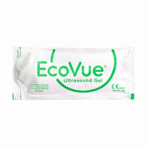 Hr Healthcare Hr Ecovue Ultrasound Gel  EcoVue Ultrasound Gel, 20g Packet, Sterile, 100/bx