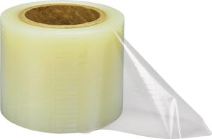 Palmero Barrier Film  4" x 6" Clear Film, 1200 sheets/rl