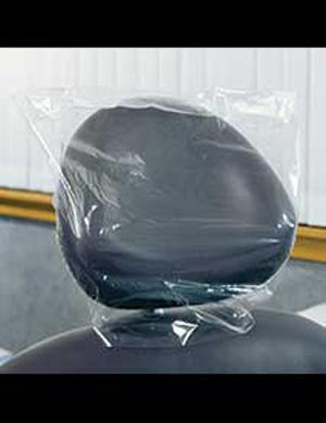 Palmero Barrier Sleeves  Headrest Protector, 14 ½” x 3” x 9”, 250/bx