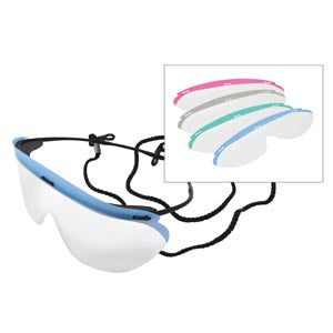 Palmero Dynamic Disposables Safety Eyewear  Safety Glasses, Office Pack (10 Black Frames, 20 C