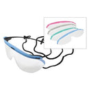 Palmero Dynamic Disposables Safety Eyewear  Safety Glasses, Office Pack (10 Black Frames, 20 C