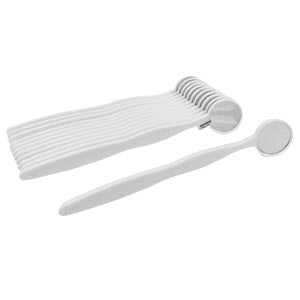 Palmero Disposable Mouth Mirrors  Mirrors, Bulk Pack, 72/bx