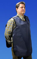 APRON XRAY CHILD W/OUT COLLAR.3MM 22.50INX26.50IN BLUE