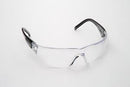 GLASSES SAFETY CONTOUR BLKFRAME CLEAR LENS UNI SZ 12/CS