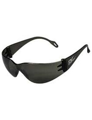 Palmero Provision Econo Wraps Eyewear  Glasses, Grey Frame/Grey Lens. Full Size, 12/cs