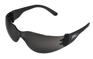 Palmero Provision Econo Wraps Eyewear  Glasses, Grey Frame/Grey Lens. Child/Youth Size, 1