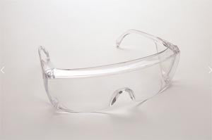 Palmero Provision Eyesavers Eyewear  Glasses, Clear Frame/Clear Lens, Universal Size, 1