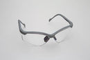 Palmero Provision See-Breez Eyewear  Safety Glasses, Platinum Frame/Clear Lens. Univers