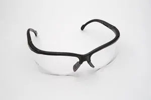 GLASSES SAFETY BLK FRAME/CLEARLENS FULL SZ 12/CS