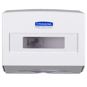 Kimberly-Clark Professional Kimberly-Clark Hand Towel Dispenser  Dispenser, ScottFold Compact Towel, White, 10.75"