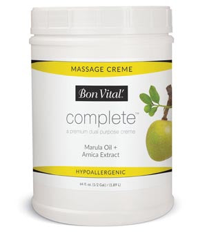 Hygenic/Performance Health Bon Vital Complete Massage CrãˆMe  Complete Massage Creme, 1/2 Gallon, 6/cs