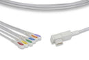 Cables And Sensors Ecg Leadwires  ECG Leadwire 6 Leads (New Style) Snap, Medtronic &