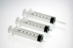 SYRINGE 60CC LUER LOCK W/ONEEDLE 25/BX 4BX/CS