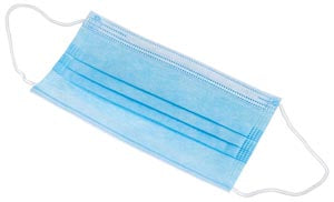 Ndc, Inc. National Distribution & Contracting Face Mask  Disposable Face Mask w/ Earloops, 60/bx, 50bx/cs (