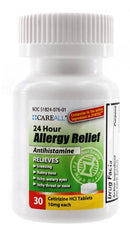 CETIRIZINE ALLERGY RELIEF 10MG30CT 24BTL/CS (US ONLY)