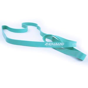 Hygenic/Thera-Band High Resistance Bands  High Resistance Band, Medium, 25 lbs, Single Packs