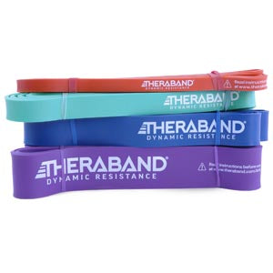 Hygenic/Thera-Band High Resistance Bands  High Resistance Band Set, Includes: (1) Light, (1)
