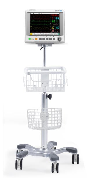 Mdpro (Edanusa) Wall Mount And Cart  Wall Mount IM60 wIth Upper Basket and Plate