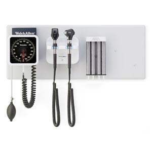 Hillrom Welch Allyn Panoptic Ophthalmoscope & Macroview Otoscope Combo  GS777 Integrated Wall System, Macroview Otoscope,