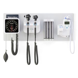 Hillrom Welch Allyn Panoptic Ophthalmoscope & Macroview Otoscope Combo  GS777 Integrated Wall System, PanOptic Ophthalmosc