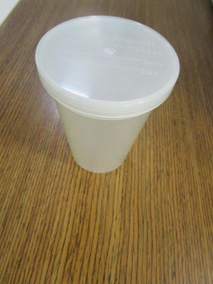 CONTAINER SPECIMEN 8 OZ STSNAP CAP W/LID 100/CS