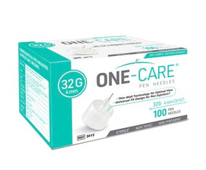 Medivena One-Care Pen Needles  Pen Needles, 32G x 4mm, Green, 100/bx