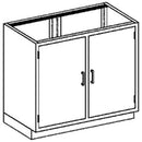 CABINET 35W S/S ADJ SHELF2 HINGED DOORS (DROP)