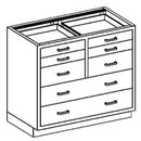 CABINET 35W W/4 DRAWERS(DROP)