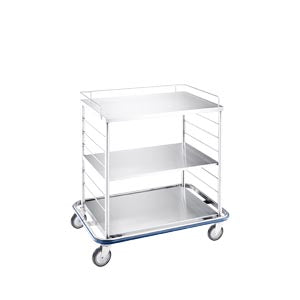 Blickman Industries Blickman Case Carts  Open Case Cart 42"W x 40 3/4"H x 29"D, (2) Adjusta