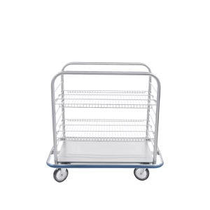 Blickman Industries Blickman Case Carts  Open Case Cart 42"W x 40 3/4"H x 29"D, (2) Adjusta
